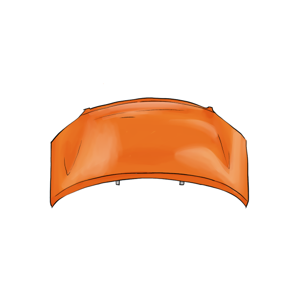 Product image 1 of the product “Engine hood OX3 ”